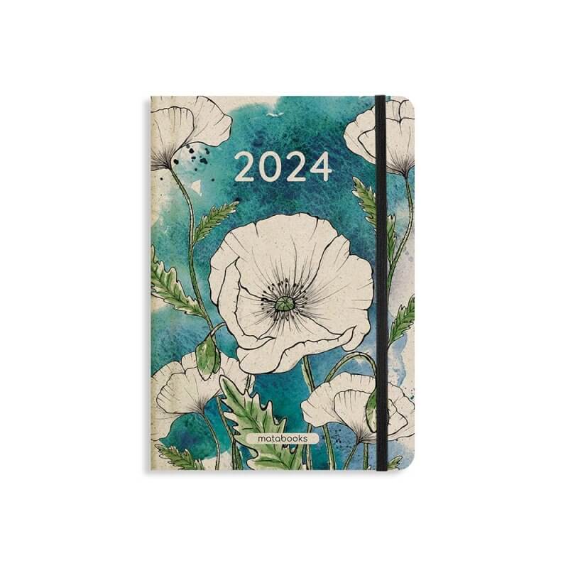 Kalender 2024 Poppy White