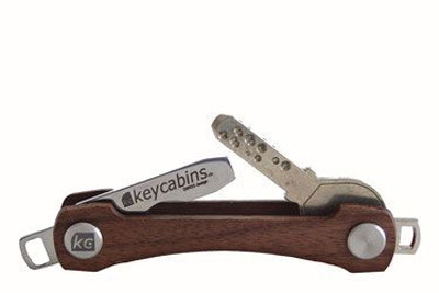 Keycabin - Schlüsselbund Farbe Nussbaum